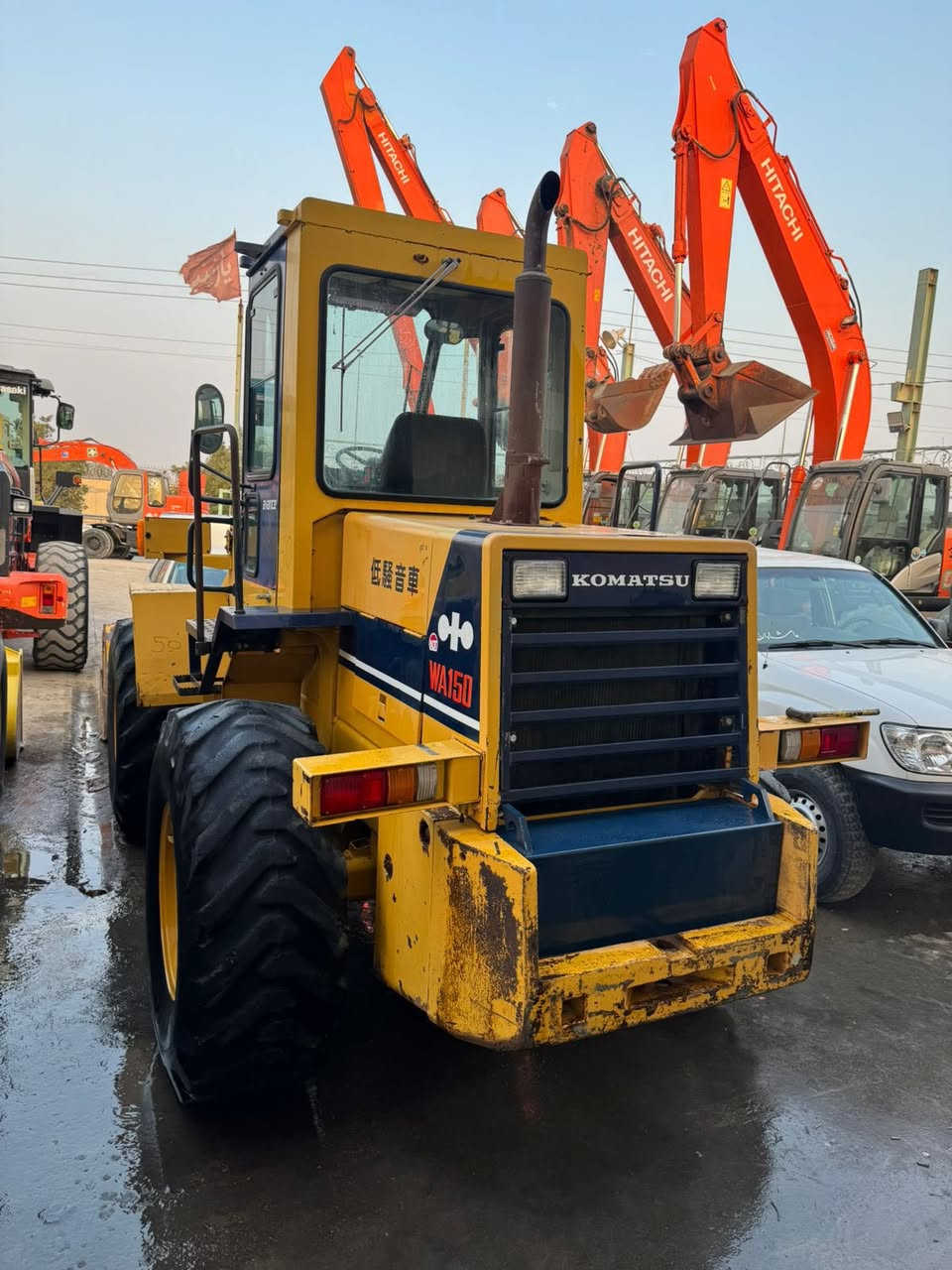 متوفر داخل شركة المستورد احمد العوادي للتجارة العامة 
دخول جديد وارد اليابان 🇯🇵 WA
محرك 6 كوماتسو مكفول كفاله عامه 
عنوان الشركة النجف شارع المطار عامود 47 📍***********
