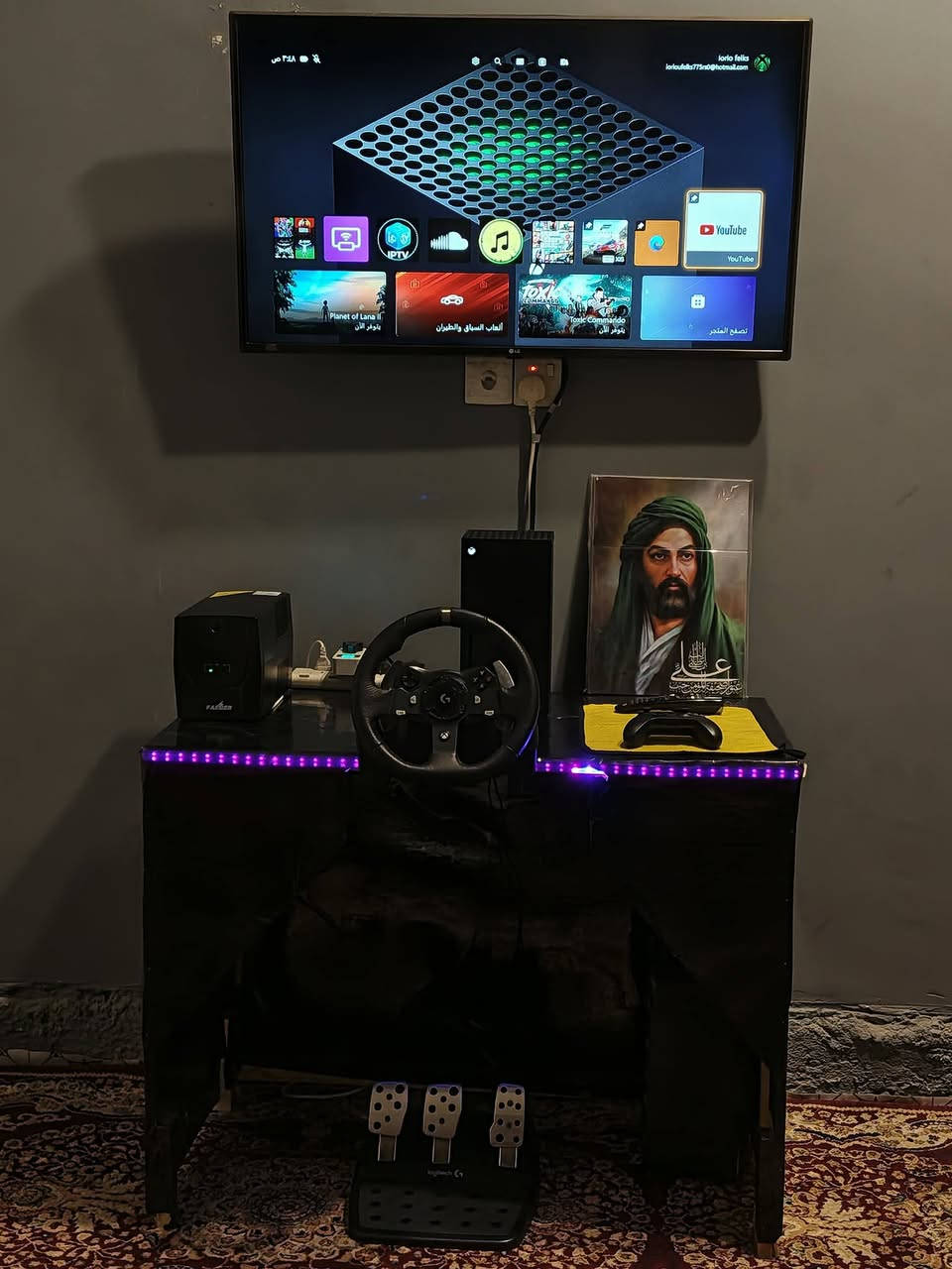 جهاز اكس بوكس سيريس اكس 1تيرا
XBOX SERIES X 1T

1.اكس بوكس سيريس اكس 

2.يو بي اس ubs فاربر 1500

3.دركسون وكالة لوجتيك G920

لعبة الفورزا هورايزن بيها اقوى السيرات 

للتواصل واتساب او ماسنجر او اتصال 
السعر 800 

***********
