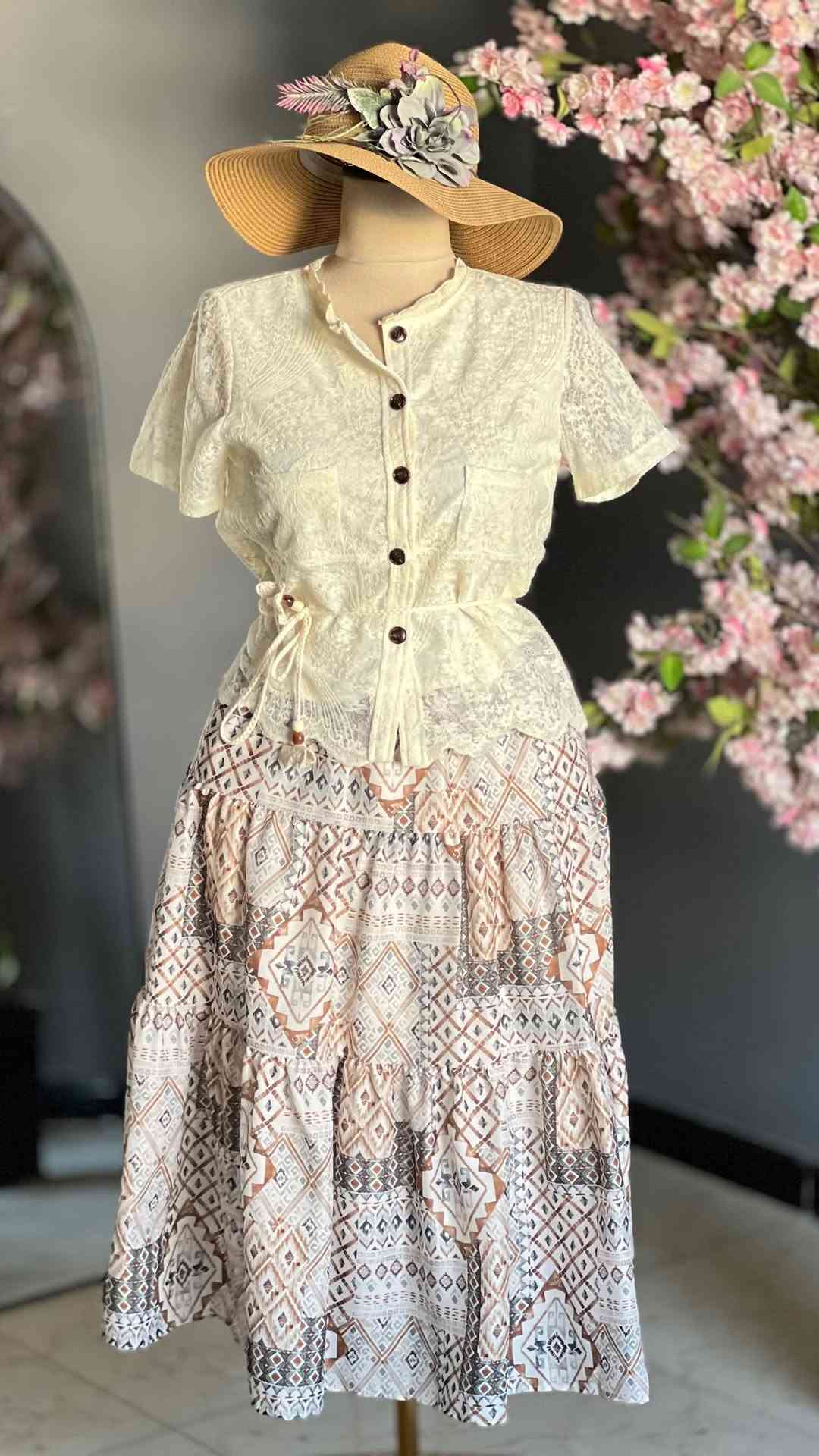 TOPA- modern femme 💛اقروا الكابشن
علق بكلة (سعر)توصلك كل تفاصيل 
-
سوت صيفي🌻
-
متوفر موديلين تنوره
-
قياس M-L-XL-Xxl
-
للحجز خاص او ***********
-
توصيل بغداد والمحافظات 5 الاف
