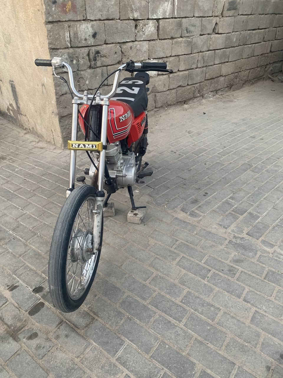 دراجه ايراني للبيع مكينه نامه اصل دراجه مفوله نهضه اومعدل مفوله ماناقصها برغي دراجه ادواات بكاني البصره رقمي ***********
