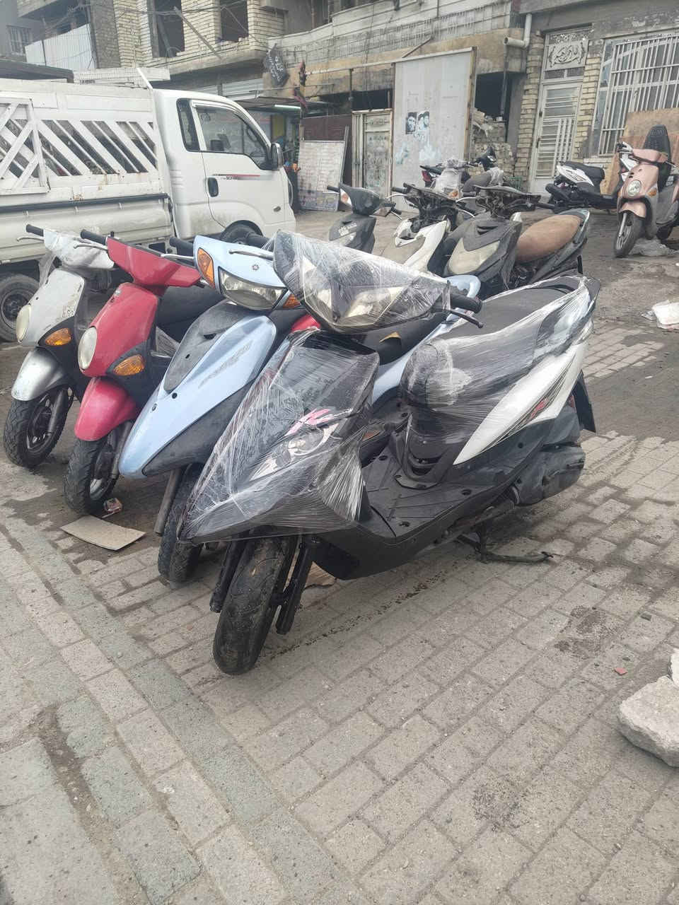 سلام عليكم ثعلب 🦊 جي تي ار دراجات رمبه وكفاله عامه باتري جديد مكاني بغداد داخل قطاع 19 مقابل شركه الوسيط سعر 850 أسعار ثابته رقمي ***********
