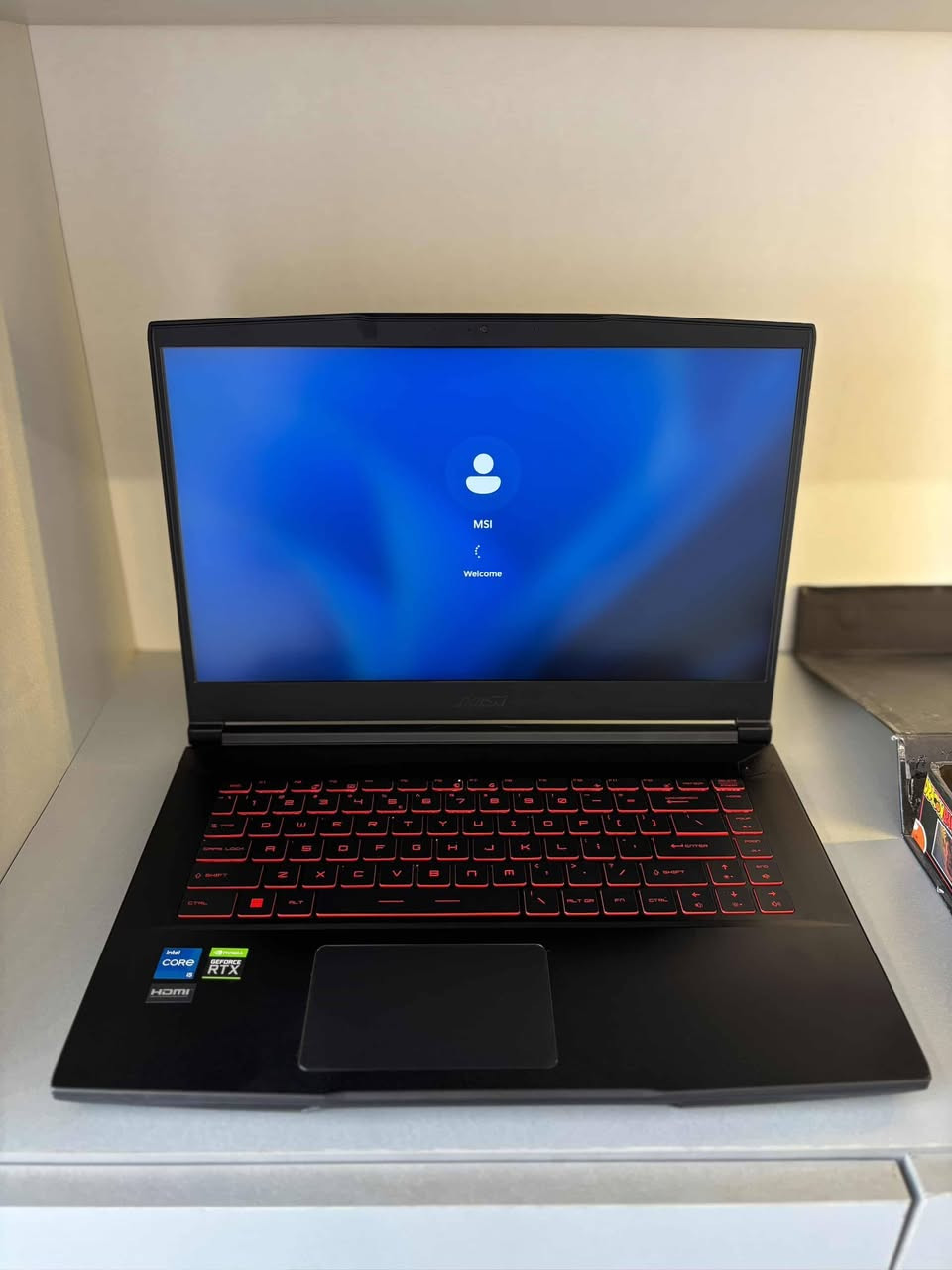 Msi GF65

Core i5 11400H

جيل الحادي عشر .

RTX 3050 4GB

16GB DDR4 3200MHZ

512GB SSD M.2

15.6 FHD IPS 144HZ
السعر 780 الف


**إذا كنت صاحب هذا الإعلان وتريد حذفه لأي سبب، رجاءا أرسل رسالة إلى الدعم الفني**