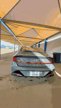 سوناتا موديل 23 وارد امريكي  رقم بغداد مكينه 2500 فول بدون فتحه  كير د...