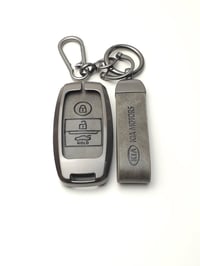 غلاف بصمة • كيا-هونداي • جلد رصاصي