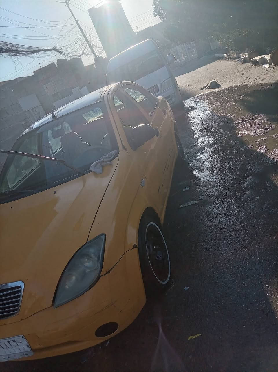 سلام عليكم طيبة للبيع مديل 2014ضربة جاملغ خلفي السيارة داخل نضيف مكينة نضيفة المكان الحسينية الراشدية السعر ٢٣قفل الرقم تواصل واتساب ***********
