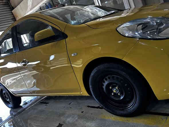 تحيه طيبه الاخوه 
الأعزاء نيسان صني هندي ٢٠١٤ ماشيه ١١٢ اللف السياره نضيفه وجاهزه محرك جديد كهربائيات جيده صدر نضيف بيها تعمير بدايه الشاصي الأيمن رقم جديد سنويه جديده بغداد اب اسمي هزه جديده السعر ٨٨ ورقه قفل مكان السياره بغداد العامريه 
***********
