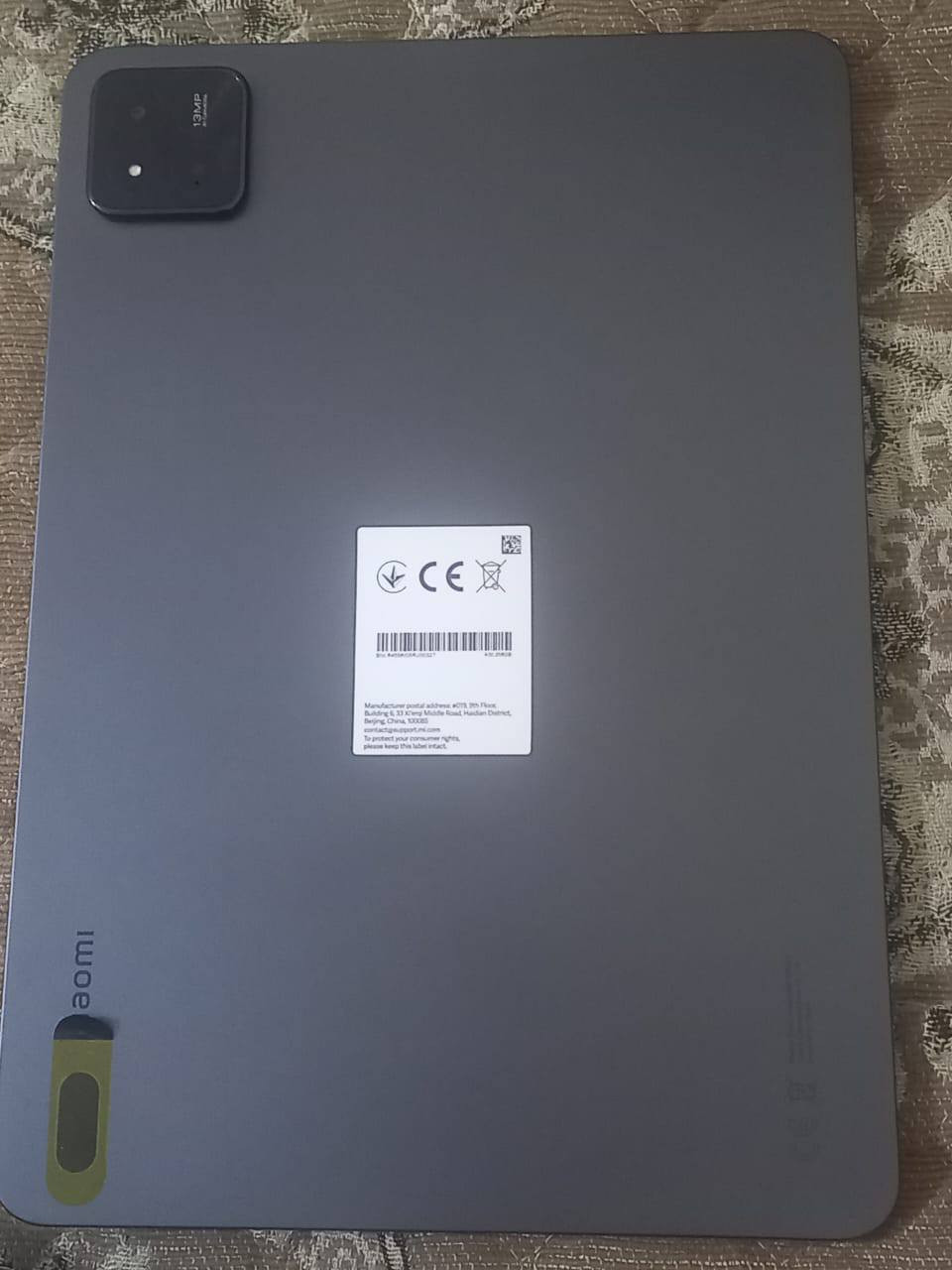 🔥 لحك لايفوتك 🔥
السلام عليكم ايباد شاومي باد ٧

 فول مواصفات للدراسة والالعاب

 مستعمل اقل ال٣ اشهر

 وجان متروك بهاي الفترة بسبب الاشغال مامستعمل هواي

 بعده بالباكيت جديد مفول

 السعر ٣٦٥

🚨 ملاحظة 🚨 : يجي وياه كفر ابو الستاند ولاصق شاشة ام ال١٠ الف 🔥


**إذا كنت صاحب هذا الإعلان وتريد حذفه لأي سبب، رجاءا أرسل رسالة إلى الدعم الفني**