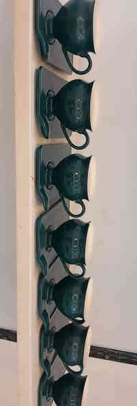 فناجين او كوابة خاص لضيوف دزاين حديثة السيت متكون من ٦قطع سعر السيت ١٣ ألف. محل البركه للفرفوري سامراء دوانم المعمل شارع المكاتب قرب جامع الحمزة مقابل ماركت مروان يوجد توصيل داخل سامراء ٢٠٠٠ وخارج سامراء ٥٠٠٠ رقم الهاتف ***********
