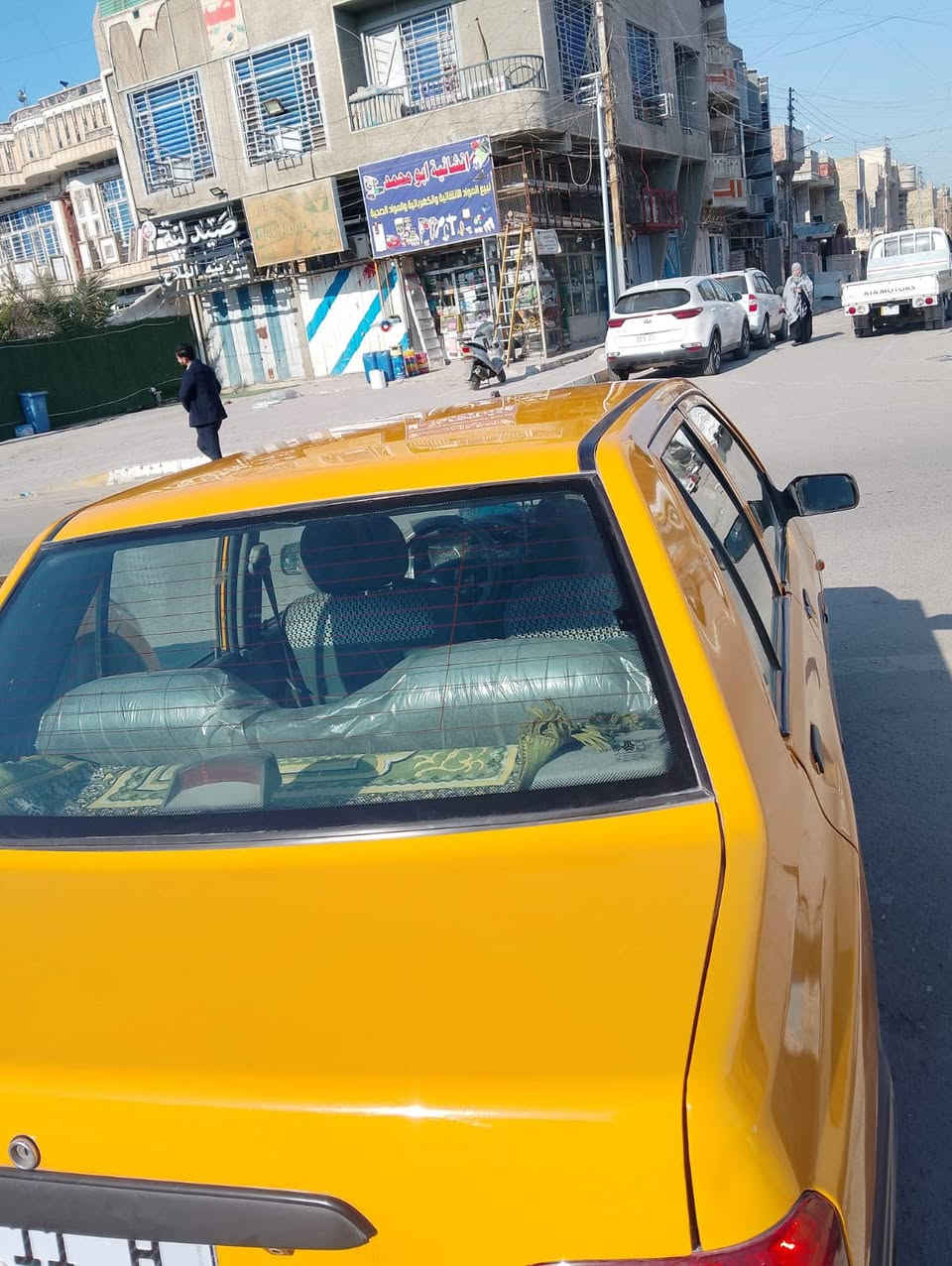 السلام عليكم سايبا 2018 حساسات وكامره خلفيه وشاشه كفاله مكينه وكير مكفوله من الضربه والصبغ والبارد سياره حلوه ونضيفه رقم انكليزي سنويه 2030 السعر 50 وبيهه مجال للتواصل على الرقم *********** مكاني بغداد مدينه الصدر كياره
