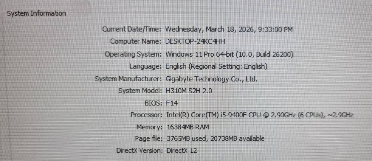 السلام عليكم 
للبيع حاسبات عدد  10 مع حسابات Epic و EA Games لكل حاسبة حسابها الخاص بيها 
شاشات 75 هرتز نوع  LG 
مبرد غازي Cooler Master
رام 16 GB 3200MHZ Hyper-X
هاب نوع Cisco 
مع كل ملحقاتها ميز مال قاعة نت مع كرسي بلاستك عادي مع كيبورد وماوس وهيتفون 
السعر سبع ملايين وقابل للتفاوض 
ما متواجد على الفيس 
للإستفسار ألاتصال على الرقم  ***********
