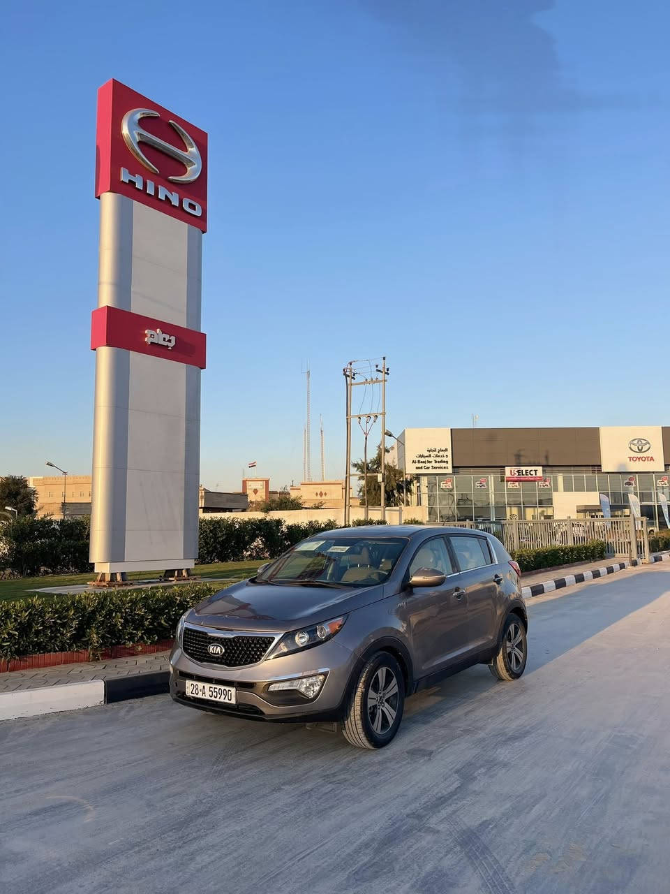 سبورتج 2013 محرك 2400  السعر  $119
دفع رباعي نظام إيكو تحكم استيرن
 وبلوتوث ومنفذ اواكس ومنفذ usp 
 وتبريد  قطعتين وحساسات  خلفية 
باتري جديد  تخم تاير جديد  سنويه 
لغاية  2028 حره رقم دولي باسمي 
والسيارة جاهزه من كلشي

ملاحضه/ حادثه  قطعتين  بدون 
دواخل الحادث مرفق بالمنشور 
مكانه ديوانيه اتصال ***********
