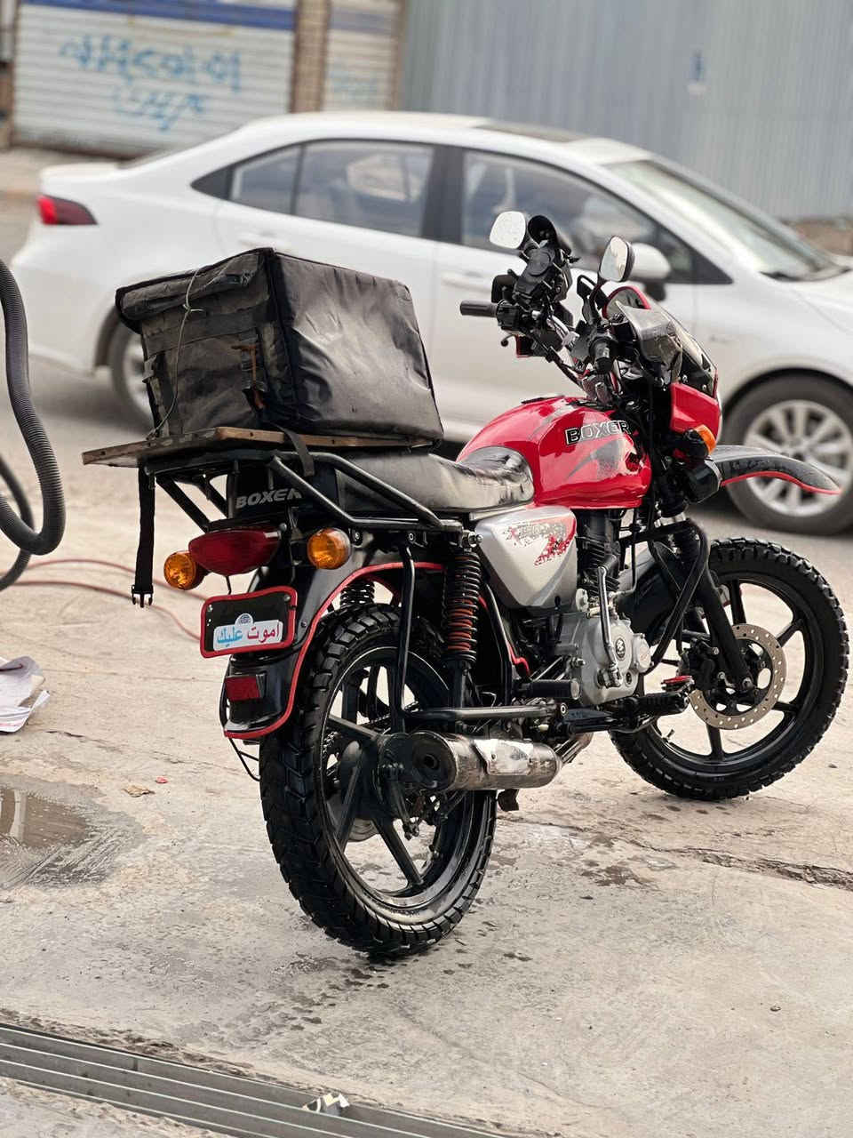 سلام عليكم
دراجة بوكسر 2023 رقم ديالى تحويل ثاني يوم دراجة مكفوله من كلشي مكانها بغداد شراي هذا رقمي ***********
