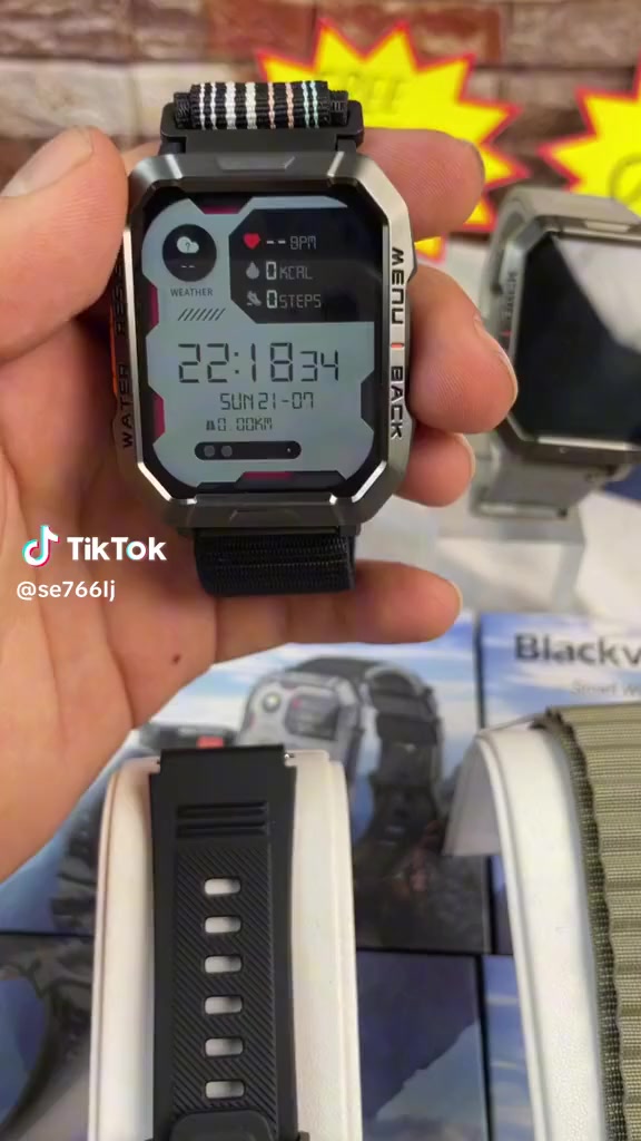 ✨ ساعة بلاك فيو الذكية ✨
يم راما إذا تريدين ساعة تجمع بين الأناقة والتقنية بنفس الوقت 😍
⌚ تصميم عصري يناسب كل الإطلالات
📱 ترتبط بسهولة ويا الموبايل
❤️ تقيس نبضات القلب والنشاط اليومي
🏃‍♀️ مناسبة للرياضة والمشي
🔋 بطارية قوية تدوم لفترة طويلة
💧 مقاومة للماء
🔥 يعني مو بس ساعة... رفيقة يومك بكل لحظة!
📦 متوفرة هسه وبسعر مناسب
📩 للحجز والاستفسار راسلينا خاص


**إذا كنت صاحب هذا الإعلان وتريد حذفه لأي سبب، رجاءا أرسل رسالة إلى الدعم الفني**