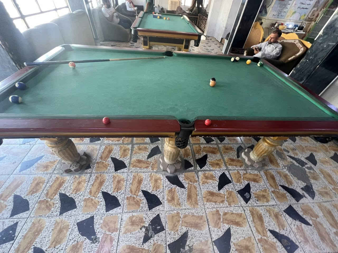 للبيع ميزين بليارد نضافه فول                                       عنوان صلاح الدين بيجي ***********
