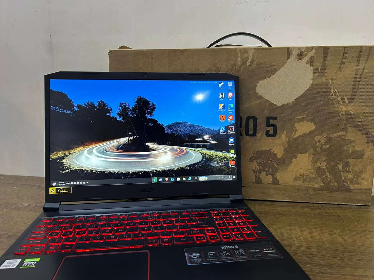 السلام عليكم 
حاسبة acer nitro5
Cpu 
Core i5 جيل العاشر
Gpu
Rtx 3050 4Gb
Ram
16 gb
Storage
Ssd256gb +hdd 1T
الشاشه ١٤٤hz
بغداد البياع 
السعر 800 وبي مجال


**إذا كنت صاحب هذا الإعلان وتريد حذفه لأي سبب، رجاءا أرسل رسالة إلى الدعم الفني**
