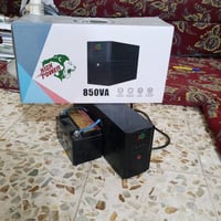 يو بي اس ٨٥٠ واط • مستعمل شهرين • باتري اضافي