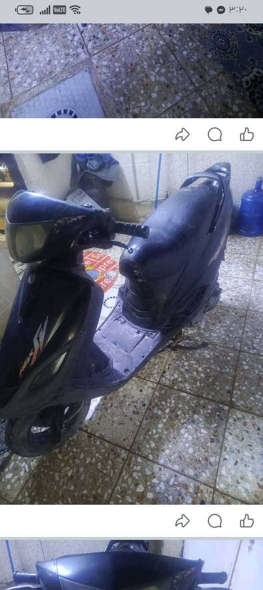 السلام عليكم دراجه ماكس 140للبيع 
نضيفه الدراجه ناقصه فقط باتري هندر واحد تشتغل الدراجه خير من الله مكاني بغداد الشعب
السعـر 400.وبيه مجال
***********
