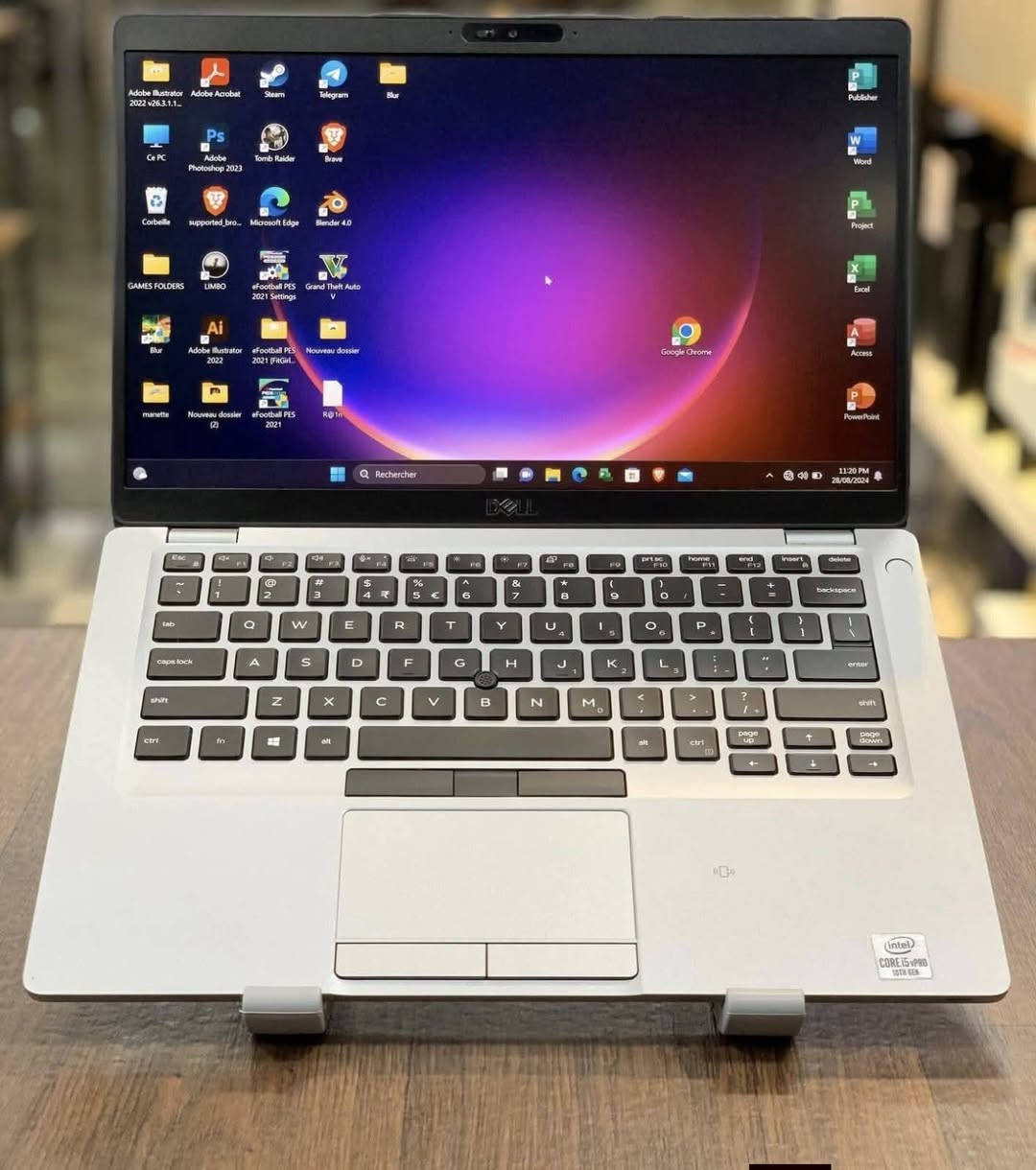 لابتوب Dell سوبر سلم الجيل العاشر  للبيع
المعالج core i5 الجيل ال10 ويندوز 11

رام 16 كيكا DDR4

هادر 265 كيكا SSD

كرت الشاشه Intel Uhd حجم 8 كيكا

الشاشه حجم 14 انج ضد التوهج دقة fhd 1920x1080 

باتري ليثيوم 6 خلايا  شحن سريع 65 واط والباطرية ممتازة 

كامره دقة hd تحتوي قفل فتح وغلق الكامرة 

 منفذ تايب سي و رام  وhdmi وسيم كرت وباقي المنافذ   الحاسبه نضيفه وحلوه 80/100 

السعر 280  وبيها مجال مكاني بغداد رقم ***********
