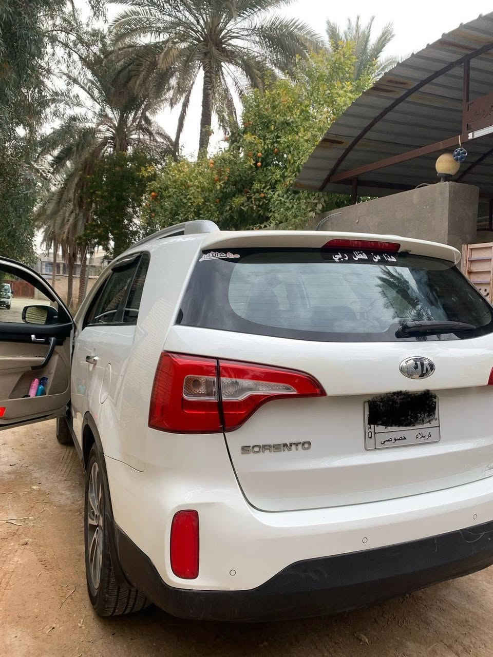 سلام عليكم سورنتو2014
سياره للبيع سورنتو خليجي محرك 6سلندر
 7راكب ،مواصفات فول ما عدا البانوراما 
سياره بصمه 
لد امامي 
لد خلفي 
حساس امامي 
حساس خلفي 
كشن كهربائي 
جهاز بلوتوث 
تحكم ستيرن 
مري شفط 
كشنات جلد البلادي 
السعر: 175وبيها مجال 
مكاني كربلاء الحسينيه 
الاستفسار ***********
