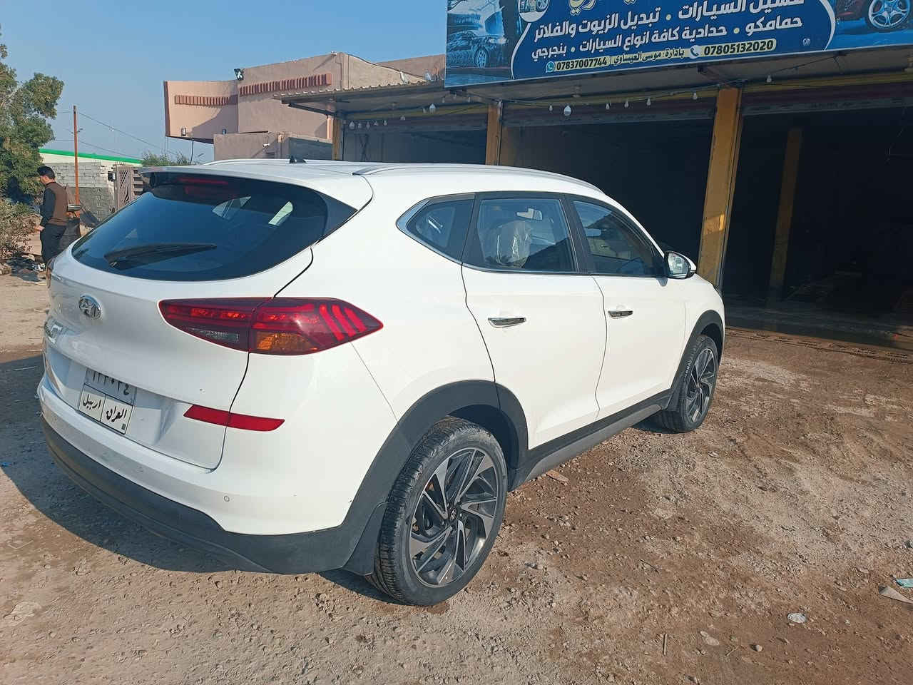 السلام عليكم توسكان جيدة جدا جيكي رقم اربيل موديل 2021 مكفولة ماشية  11 ألف فقط جاهزة بجميع المواصفات عدا البانوراما السعر. 225 قفل للجاني فقط مكاني الكوفة الاستفسار ***********
