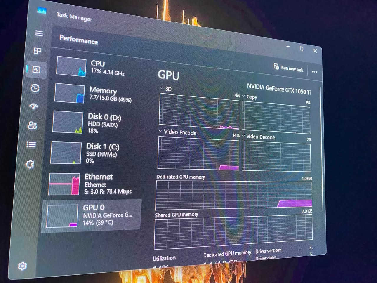 كارت GeForce GTX 1050ti
الأنوية: 768 نواة CUDA.
 واجهة الذاكرة: 128-بت.
 استهلاك الطاقة: 75 واط (لا تحتاج الى موصل طاقة )
 المعمارية: NVIDIA Pascal.

سعر 75 وبي مجال حق الجية مكاني الدورة بدون توصيل


**إذا كنت صاحب هذا الإعلان وتريد حذفه لأي سبب، رجاءا أرسل رسالة إلى الدعم الفني**