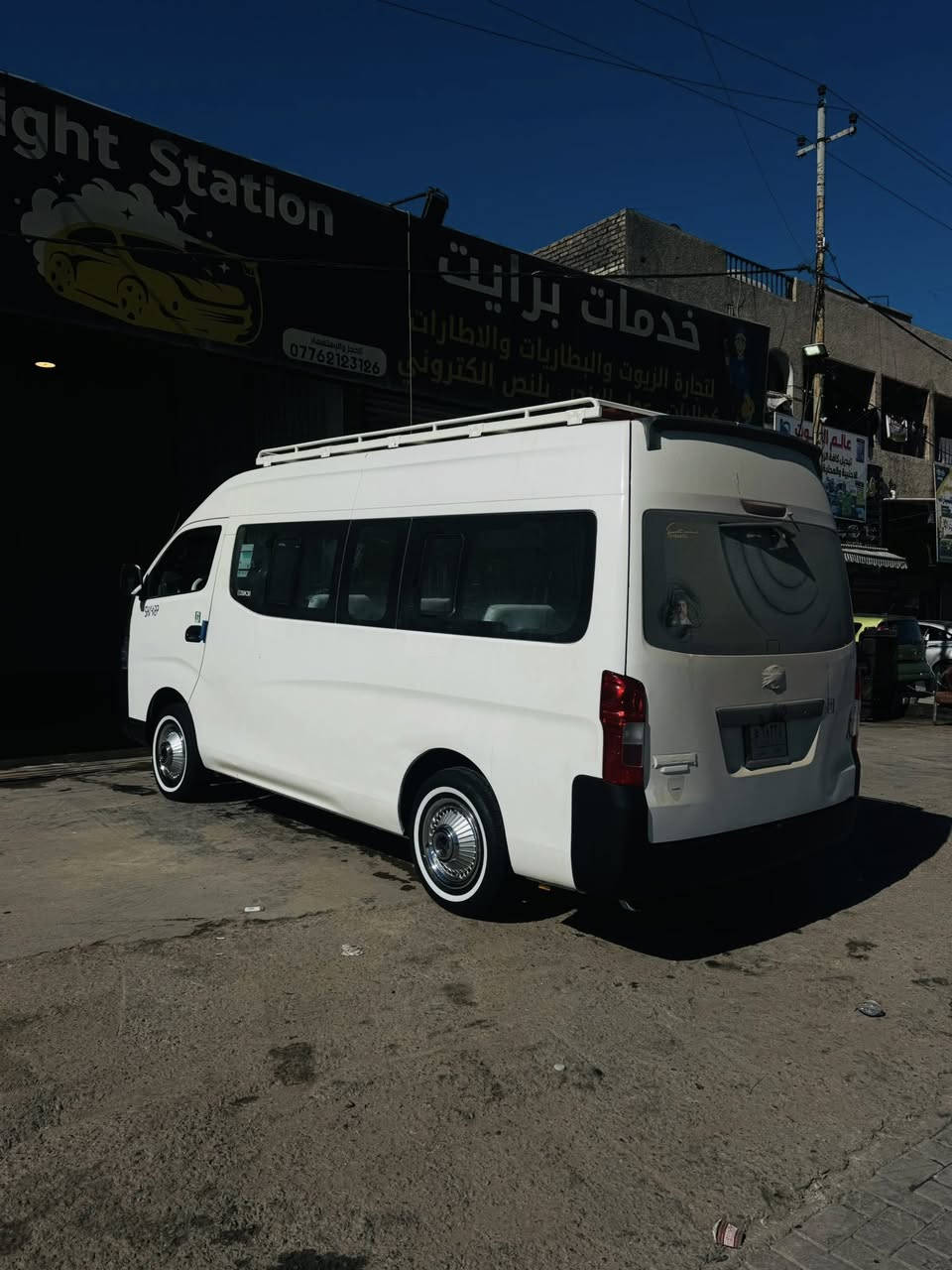 الهم صلي على محمد وآل محمد
نيسان موديل 2017 
ماشيه 230
كفاله عامه من صبغ فقط بيها بارد بسيط كلش 
مكينه جبيره حاويه شرط لا تنقيص ولا تبخير حاويه 
كير اكسن كفاله 
تبريد منضومه جديده كمبريسر 20 + راديتر ومراوح إضافيه 
تخم تاير خط ابيض ياباني اصلي 
صدر حاويه امامي خلفي 
منضومه زنون اصليه 
سيبايه درع سلستيل اصلي 
داخل دوشمه جديده 
شاشه كامرا دواره اصليه
تريدها ويا الغراض تريدها بدون غراض عيوني الك 
مكاني بغداد دوره 
شراي اتصل وعيوني تشلعهن مو شراي لا تتصل فدوا اروحلك 👍 
مانذكر السعر سبب النفوس الضعيفه تحاتي 
رقمي ***********
