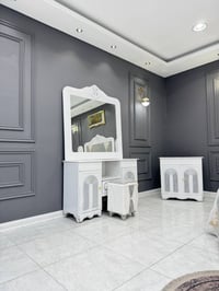 غرفة مرمري • ٧ قطع • كنتور ٦ باب