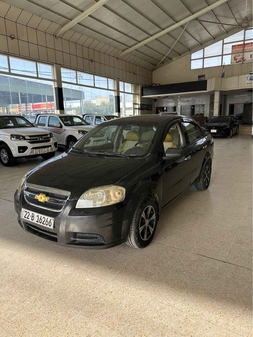 شوفرليت افيو موديل 2007 لون اسود صبغ بها قطعتين بدون داخلية سيارة رقم جديد سنويا منتهي موصفات خليجية سيارة كير أوتوماتيك سيارة موجود زاخو تلفون *********** زاخو, دهوك
