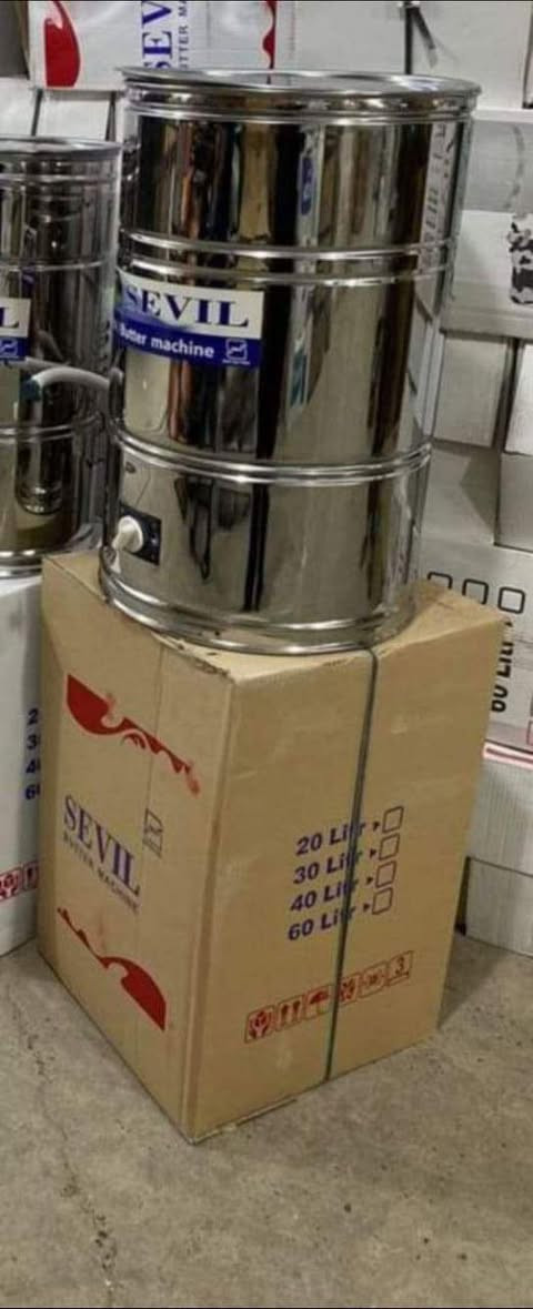 💥خضاضة حليب ستيل كهربائية 💥
 لعمل الزبده وإخراج دهن الحر 😋
 استيل نوعية ممتازه 👌👌
ماطور كهربائي صغير...
 قايش  ملف نحاس...
اقتصادية  جدا 👌🏻
••سعة  20 لتر  / السعر ٦٥ الف ••
••    ••
••  سعة  40 لتر / السعر ٧٥ الف  ••سعة 30 لتر /ب٧٠ألف 

توصيل مجاني داخل مناطق الموصل 👉🚕
توصيل لجميع المحافظات والاقضية والنواحي  🚖🚖
للحجز والاستفسار مراسلة الصفحه 💬📞☎️ بغداد, العراق


**إذا كنت صاحب هذا الإعلان وتريد حذفه لأي سبب، رجاءا أرسل رسالة إلى الدعم الفني**