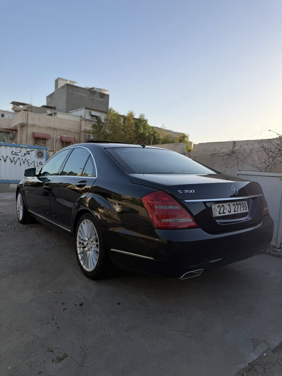 السلام عليكم لبيع S350
2012
خليجي 
ماشيه بل ٢٠٠ الف
فول موصفات 
بردات كهرباء 
جكات 
تدفه تبريد كشن 
حساس امامي خلفي 
ناضور 
بيبان شفط 
الى اخره 
كفاله 
مكينه 
كير 
حداديه 
جاهزه الاخير
بيه شبر صبغ بالهلال الخلفي اثر شخط فقط باقي كفاله عامه 
رقم اربيل هزه جديده سنويه جديده
مكان سياره بغداد 
الاستفسار ***********
