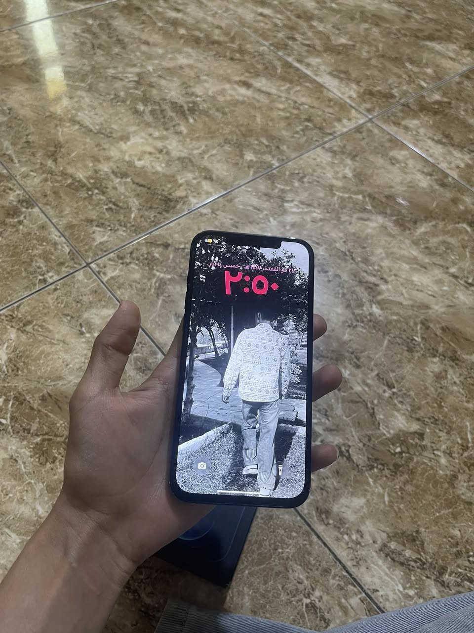 يالله 
آيفون ١٢ برو ماكس النيلي 💙

شرق اوسط AAA💢🛑🛑

ويا باكيته💯🛑

الجهاز مستبدل فقط شاشه واصلي لا تشمر ولا تعلك ‼️✅

والضهر مكسور‼️〽️

بطاريه ٧٢ ✅⁉️

ذاكره مفوله ٢٥٦🛑🅰️

فيس إيدي ميشتغل اثر الوكعه ✴️🛑

الجهاز فول تنساه بالشحن💯💯

مكاني فلوجه ❗️

سعر ٣٨٠ وبي مجال 
💵💵💵


**إذا كنت صاحب هذا الإعلان وتريد حذفه لأي سبب، رجاءا أرسل رسالة إلى الدعم الفني**