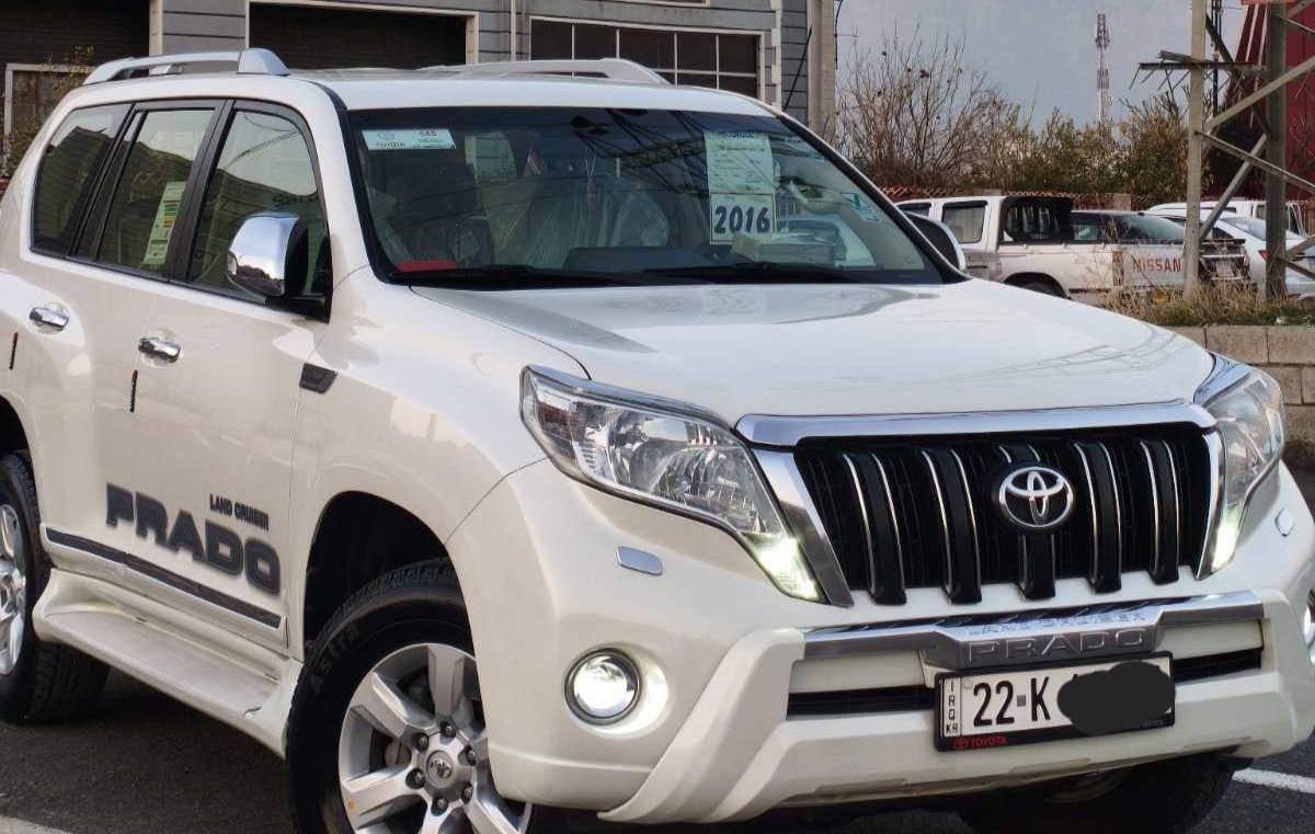 تۆیۆتا پڕادۆ 2016 4 بستن سپێر لەکۆڵ 
سڵاجە ئاوێنەکارەبایی دەبڵ ئەکسل
ئیکۆ کەم بەنزین خواردن تەحدیل سوڕحە بیلاد 
شاشە ئایپاد جام ئۆتۆ تەبرید مەرکەزیی لایت ئۆتۆ 
گێرتۆماتیکوحادیی  دژەخلیسک 
سەیارەکە نموونەیی لەجوانی یەک دەستە 
لەسفرییەوە ئەدەواتی بیلادیی ماوە 
4سوییچی بیلادی لەگەڵە 
سپێری دانەبەزیووە گاحی  
هەڵنەپچڕاوەسەنەویی تا2030بەناوخۆمە 

سعر : خاڵێک دابنێ لە کۆمێنت بە تایبەت دێت 🤖 

2مانگە چوارتایەیی بیلادیم بۆکڕیووە 
کامل سێرڤسە دینارەک مەسروفی تێدانیە 
2 شووختی پێوەیە لەگەڵ دووپەنچە پیدیی ئاڕ  
گێڕوومەکینەیی بەشەرتی بڕخوویی لێ بانەدراوە  
سەیارەکە بەس ماشاڵایی دەوێت 

بۆ زانیاری زیاتر پەیوەندی بە خاوەنی 

***********
