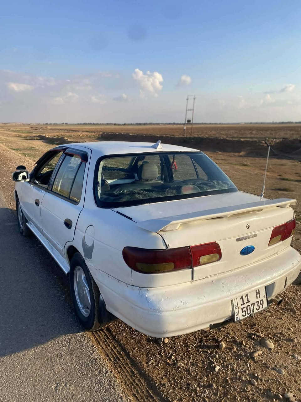 اسلام عليكم
كيا سيفيا رقم بغداد موديل 1995
رقم دولي سنويه 2026
السيارة مثل ماموضحه بالصور سياره حلوة وخير من الله ماناقصهة اي شي محرك جديد كير جديد حداده جديده تايرات جدد كهربائيات كامله السعر (39 )وبيها مجال 
السيارة بسمنه 
العنوان ديالى دلي عباس 
ملاحضه مكلف بالنشر هذا رقم صاحب السياره 
***********
