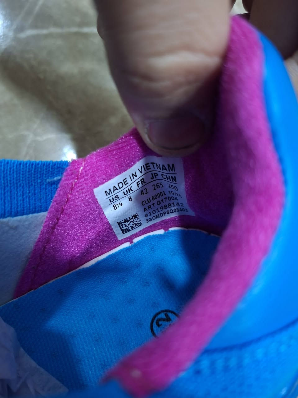 احذية رياضية فيتنامي واندنوسي 
يتوفر توصيل كل محافظات العراق


**إذا كنت صاحب هذا الإعلان وتريد حذفه لأي سبب، رجاءا أرسل رسالة إلى الدعم الفني**