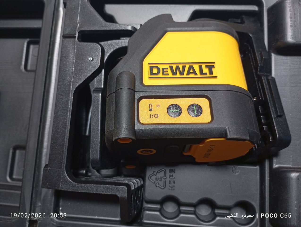كبان ليزري DEWALT 

بطاريات جديد لك 
سعر 25 للحجز خاص


**إذا كنت صاحب هذا الإعلان وتريد حذفه لأي سبب، رجاءا أرسل رسالة إلى الدعم الفني**