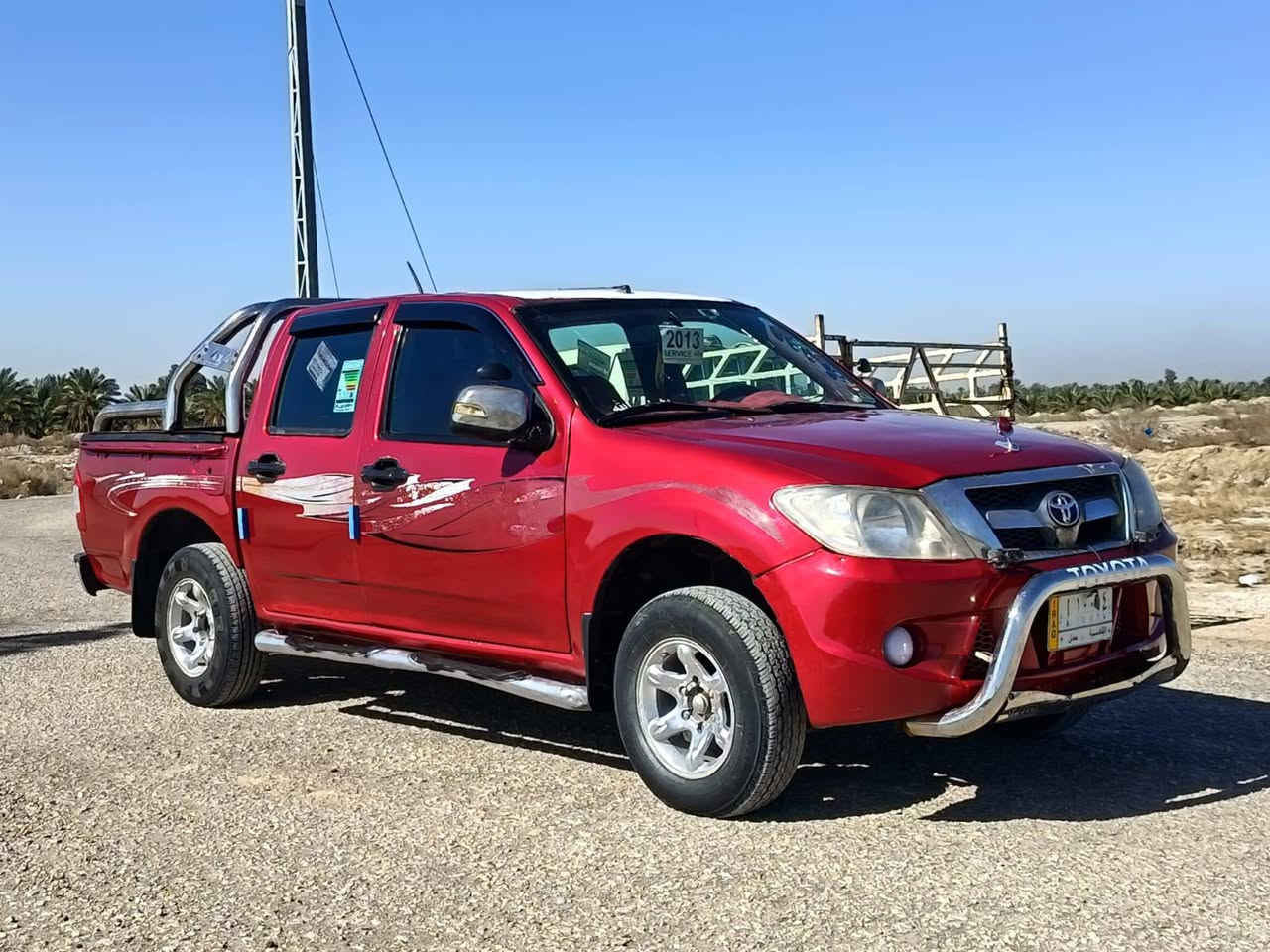 السلام عليكم
بيكم كنو وجه فلاونزه موديل 2013 رقم قادسيه سنويه مجدده مشروع وطني 
سياره مكفولة  من ضربه وتبديل وخياس كفاله عامه
سياره جديده مال جناي
 كهربائيات شغاله جاهزه
كير محرك شرط السعر (47) وبيه مجال مكان السياره النجف 
الاتصال ‏‪0788 333 5306‬‏
