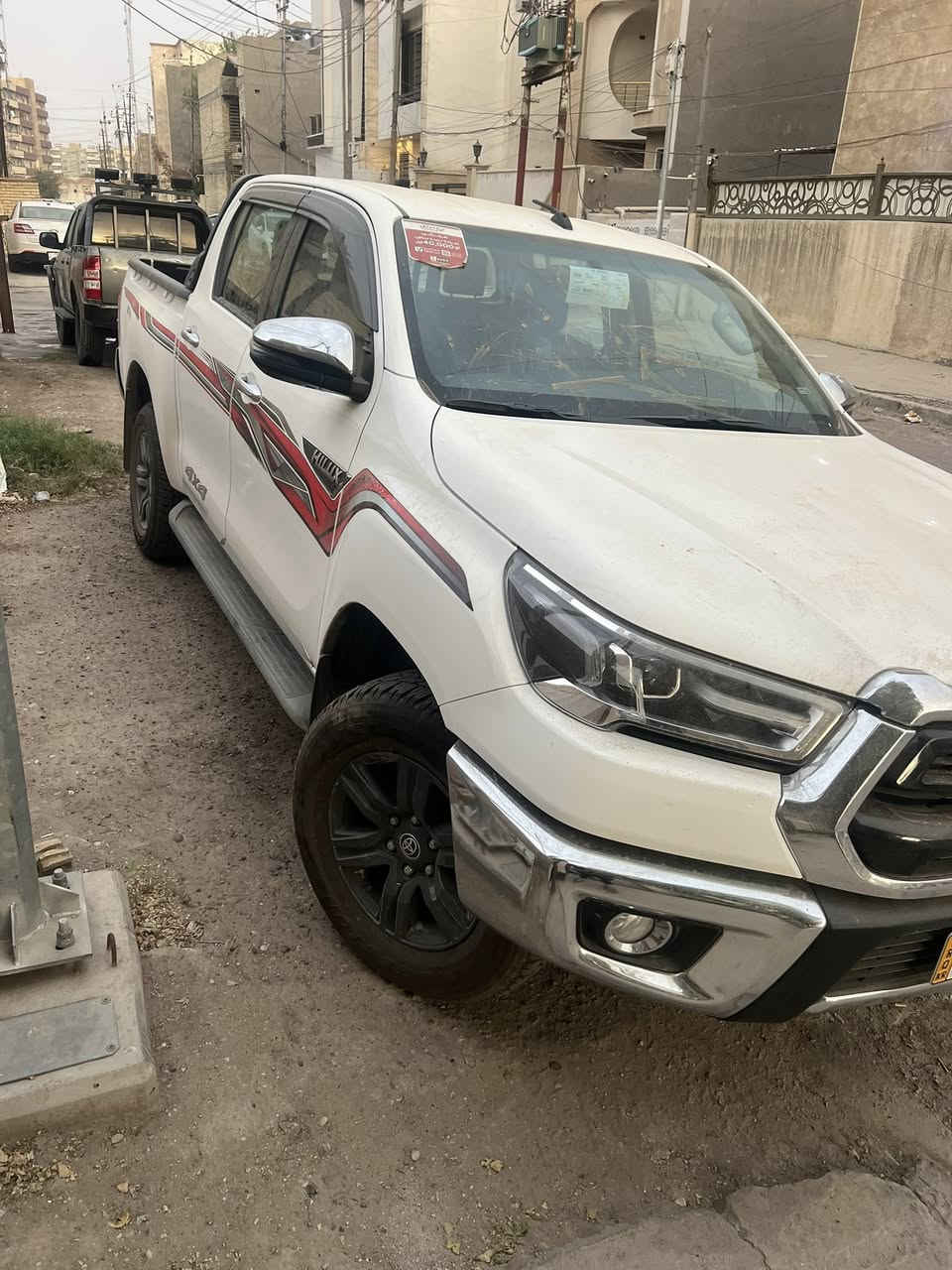 السلام عليكم هايلوكس فورويل2025 زيرو شركت ساز كفاله عامه رقم اربيل تحويل ثاني يوم مكانها بغداد 
رقم التليفون ***********
