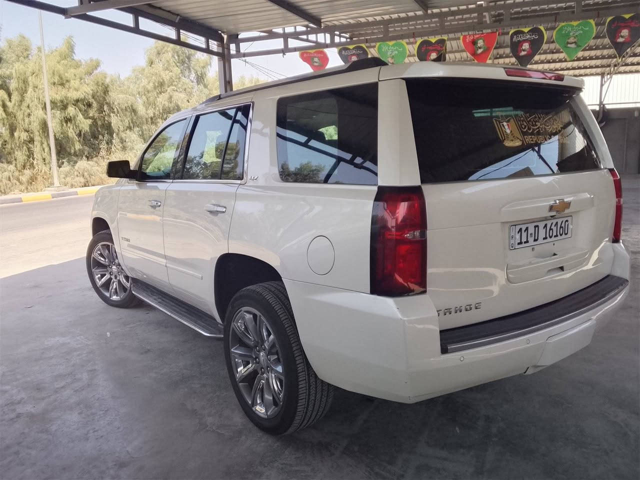 سلام عليكم تاهو للبيع موديل 15رقم بغداد دولي سياره جاهزه كير محرك حداديه تخم تاير مكفول ماعد شبرين صبق فول مواصفات خليجي سعر 335.   ***********
