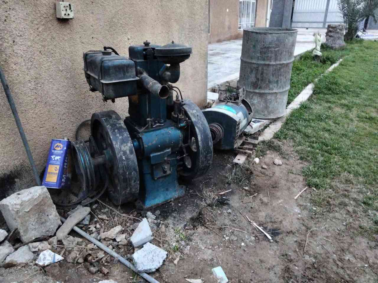 مولد 16 حصان هو وراس التوليد  كامل مكمل تحط دهن وكاز وشغل العام تم تجفيته جاهز


**إذا كنت صاحب هذا الإعلان وتريد حذفه لأي سبب، رجاءا أرسل رسالة إلى الدعم الفني**