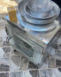 فرن غازي ماركة السجاد الاصلي صنع عراقي دبل بليت مع عازل حراري جام حرار...