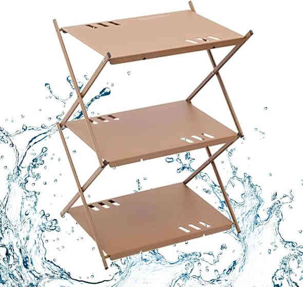 رفوف التخييم | شواية شواء بثلاث طبقات، رفوف التخزين المعدنية مثالية للمطبخ الخارجي ويمكنها تحمل سعة تصل إلى 65 كجم

سهلة الحمل: يمكنك بسهولة وضع الأرفف المحمولة في حقيبتك وأخذها للتخييم لأنها صغيرة وخفيفة الوزن وصغيرة الحجم وقابلة للطي.
للحجز والاستفسار راسل ماسنجر او واتساب ***********
