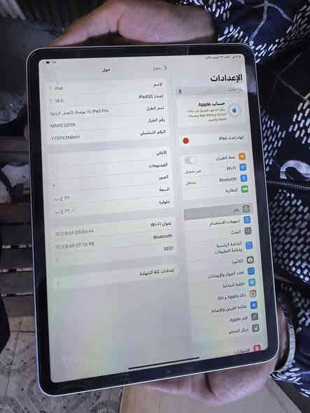 ايباد   M2.
128

باتري ٩٠
البيع جهاز بي ايسي شحن يشحن وفصل
بس   البيع. بايعلك   شحن عاطل جهاز كلش نضيف

٥٠٠ الف شراي اتصل. ***********
