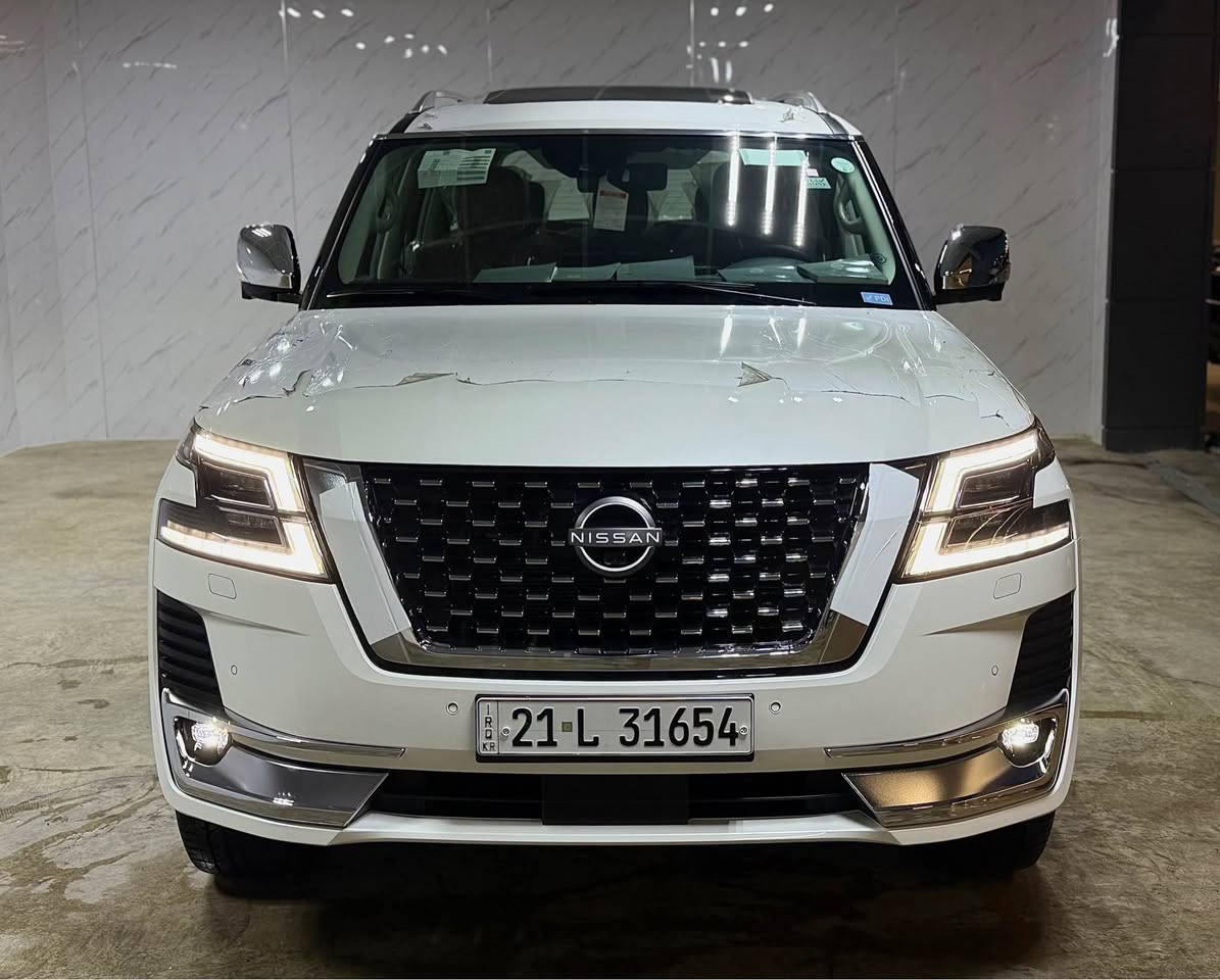 Nissan Patrol Platinum⚜️
‎سياره ماشيه (3) الف كم حقيقي بشرت 
‎مودیل2023
‎بدون شوخط  بدون صبوغ بدون بارد بشرط كفالە عام✅

‎:مواصفات بلاتینیوم
‎،٥ كامیرات،سلاید،كشنات جلد،كشنات خزن
‎كشنات حار و بارد، داخل مشمشی،باب خلفی كهربای
‎رادار ٣٦٠، شغال،مرایە كهربای،مركزی،هوای مواصفات اخرە

‎ (مامفتوح )بشرط ‎محرك ٦ سلندر
غراض بلادية موجوده
‎دبلات و كهربائی و محرك كلل بشرط
‎سلیمانی📍
‎سعر:$💵540
0773 554 8009📞
Admin🌹 السليمانية, العراق
