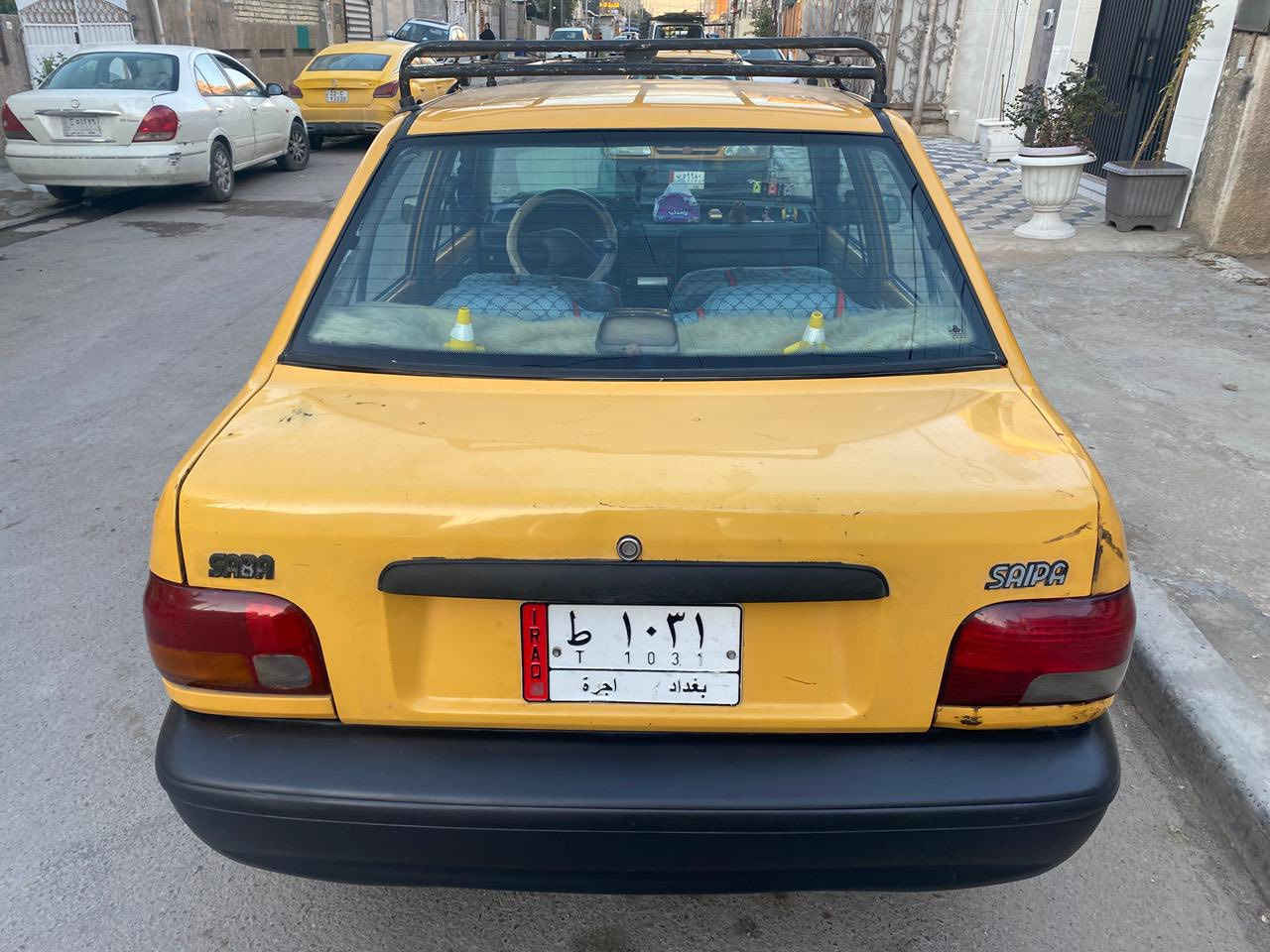 السلام عليكم .. سايبا 2008 السياره نظيفه وخير من الله مبينه بل صور  كَُلشي شغال بيها الحمدلله 
تايرات نظيفات 
محرك مكفول والكير كذلك 
لغد وشاصي مكفول 
كهربائيات كامله 
السياره ايدي بيها 

السعر 27 وبيها مجال حك الجيه 
مكاني بغداد شارع فلسطين 

رقم الهاتف : ***********
