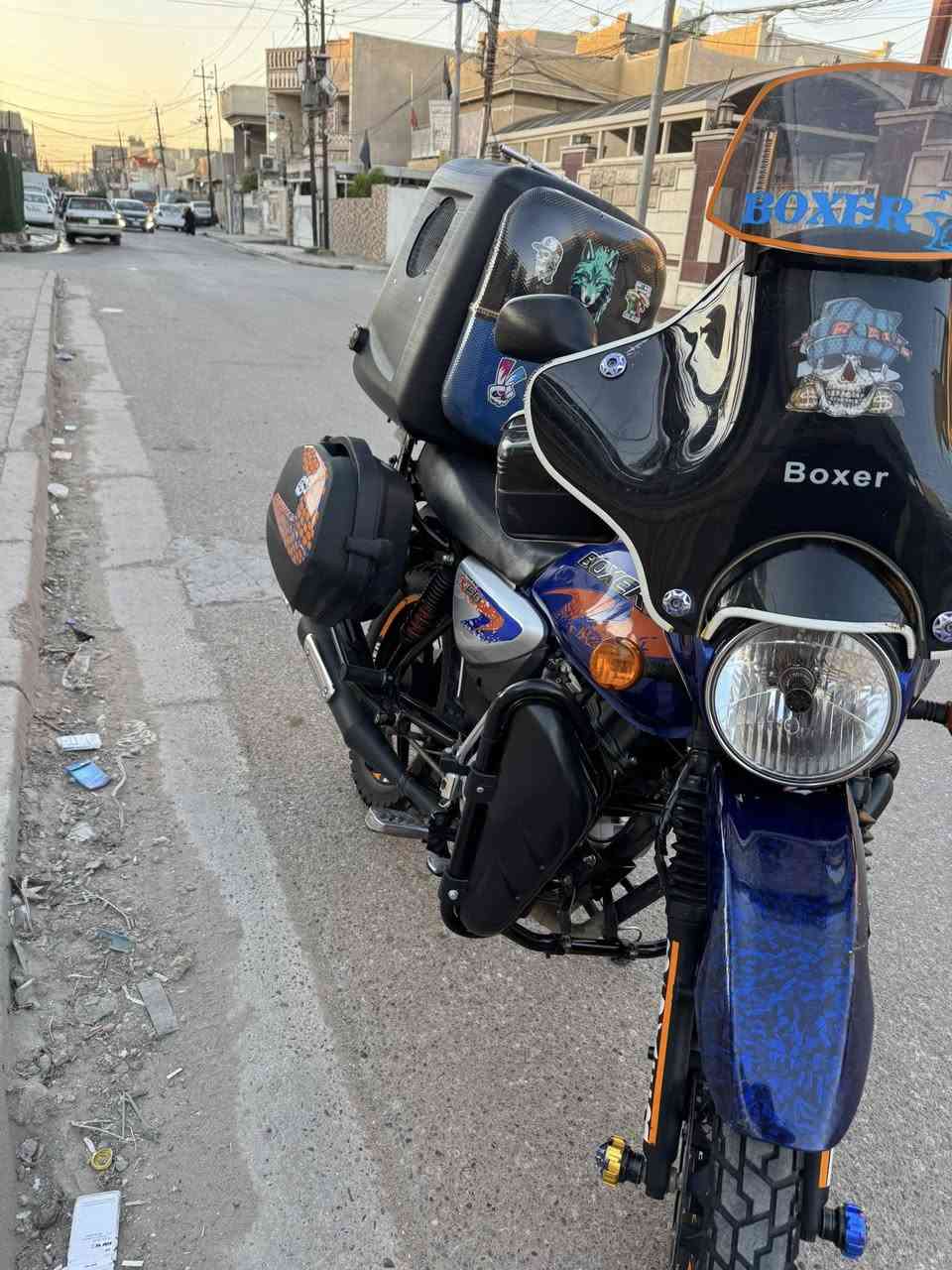 سلام عليكم
بوكسر موديل 23 نازله بل 24 مرقمه وباسمي تحويل ثاني يوم 
مكفوله كفاله عامه دراجه نضيفه واحلا مـن صور
سعر اتصل وتدلل ***********
مكاني بغداد بلديات
