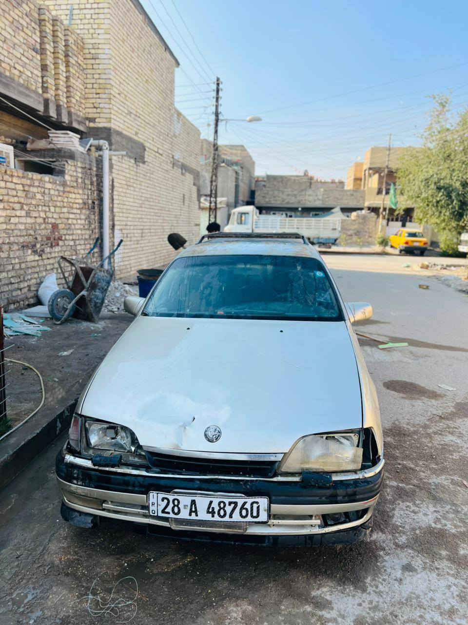 اوبل اوميكا مديل ١٩٩٣ سونيه جديده كير ومحرك حلوات رقمها نجف مكانه بغداد الكماليه
١٥ ورقه
رقم ***********
