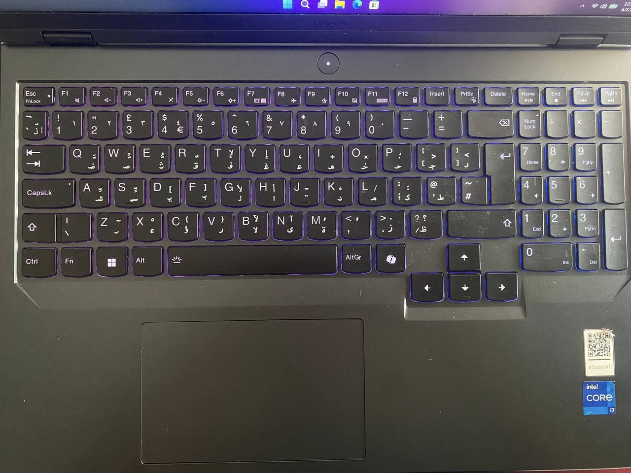 Lenovo Legion 5 
Cpu: CI7-14HX
Ram: 16Gb DDR5 
Hard: 1Tb ssd M.2
Gpu: RTX 4060 8Gb 
Screen: 16.0 2K IPS 240Hz

وياها كارتون الاصلي مالتها وكافة الملحقات 

1,350,000

للتواصل والاستفسار: 
***********

