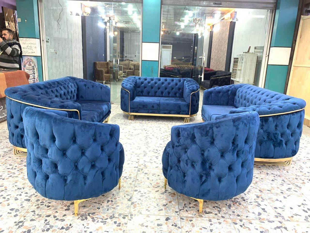 عرض لمدة  اسبوع 😍😍

موديل مقجج

تخم شغل عراقي موديل تركي عشر مقاعد خمس قطع   قنفتين ثلاثي وقنفه ثنائيه وكراسي عدد 2اضافه  كوشات هديه عدد 6
السعر700فقط  ❤

10مقاعد 710
8مقاعد 620
7مقاعد 540
  5مقاعد 435

خمس قطع اثنين كبيرة ثلاثيه وحده وسط ثنائية و كرسيين مع كوشات عدد 6
جميع الالوان متوفره
توصيل داخل بغداد مجاني 
اطراف 15

القاعدة خشب كله بلوك 18مل
القماش چگور قديفه ثكيل او حسب الطلب متوفر انواع الاقمشه 
الاسفنج مميز اول مضغوط علو الاسفج 7سم 

❇️قياسات القنفات ❇️
190سم  القنفه الكبيرة ام ثلاث مقاعد 
150 سم القنفه الوسط ام مقعدين 
75 سم  الكرسي

العمق الكلي للتخم  75 سم عرض المقعد الصافي
ضمان حقيقي للامانه 5سنوات 

❌❌❌لا تدفع المبلغ اذا  اجاك يختلف عن الصورة❌❌❌

للحجز ارسل
 الصورة 
والاسم 
ورقمين موبايل
والعنوان
على الخاص
الي يريد طبله سعرها 50

اذا قماش وتر برو فرق 50الف

الرجل الضخمه 100الف

التوصيل3ايام فقط


**إذا كنت صاحب هذا الإعلان وتريد حذفه لأي سبب، رجاءا أرسل رسالة إلى الدعم الفني**