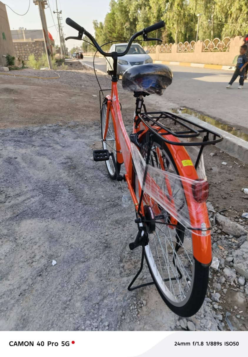 سلام عليكم بايسكل للبيع جديد شركه بيدي حجم 26 مكاني كربلاء طويريج خيرات سعر185وبي مجال ***********
