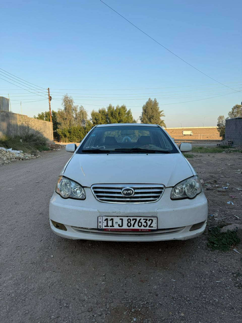 السلام عليكم ...    byd f3 2011 السياره قطرة صبغ ماكو   رقم بغداد بأسمي ل 2027
كير ومحرك لانسر تبريد ثلج تدفئه نار صدر جديد عينيه كير عادي وصينيه جدد داخلها نضيف جداً كل نقص مابيها شاشه تاب ابو 120 كامرة فتحه تحكم مري السعر 54 وبيها مجال ابو 45 لاتخابرني وتعب نفسك ***********

